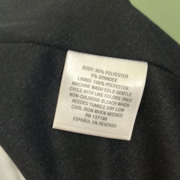 - #P23 small black long sleeve dressy dress size S - Picture 8 of 8